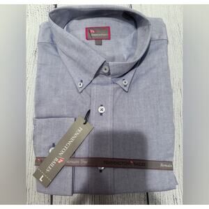 Pennington & Bailes Mens Button Down Shirt NWT Size L